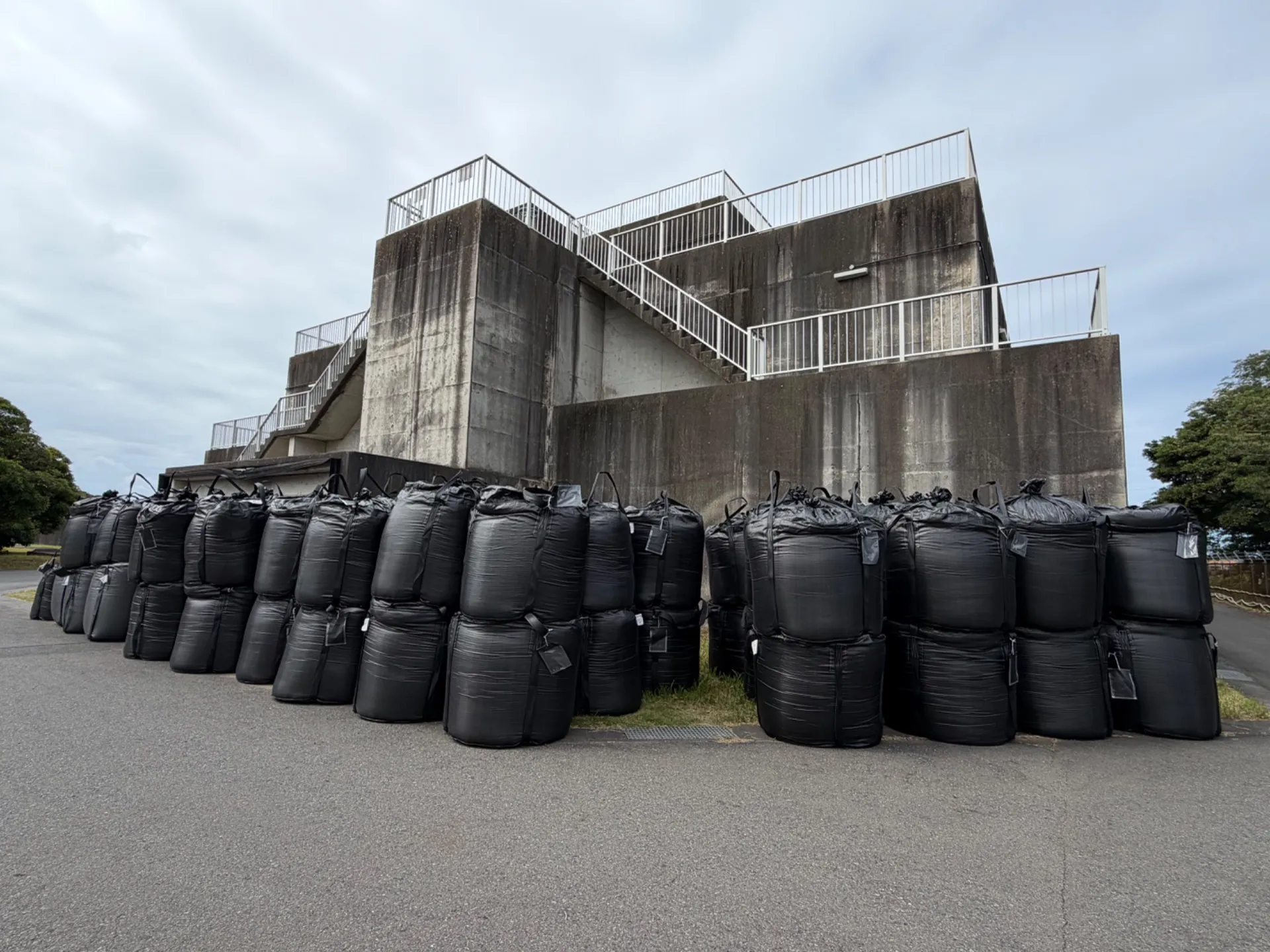 茨城県の浄水場で抜き取り作業を行いました